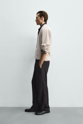 Strukturierter, lässiger Cardigan