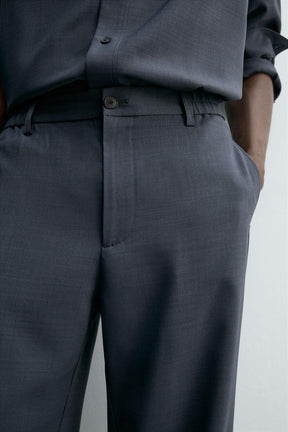 RELAXED FIT FLOWING TROUSERS - Image 6