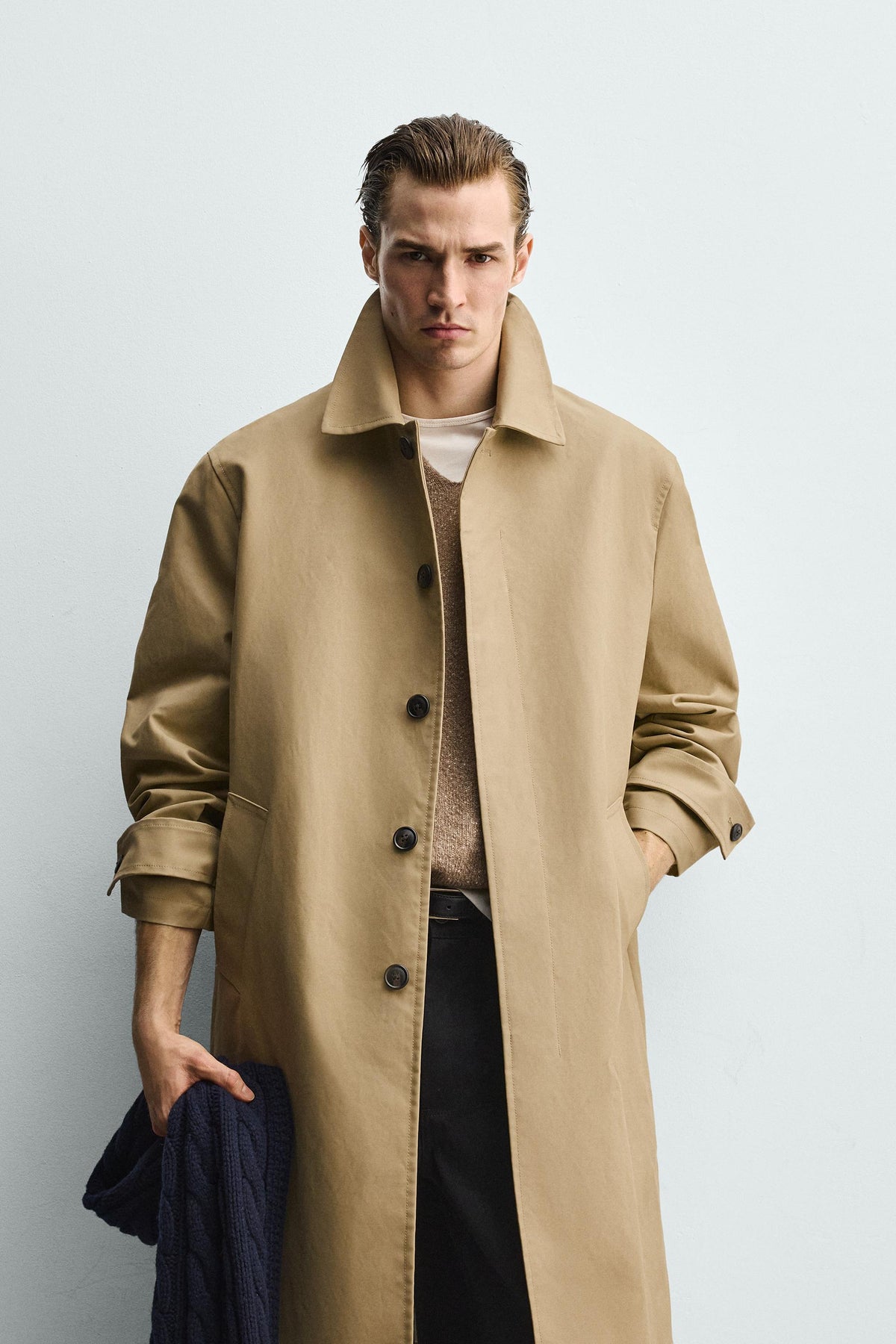 Trenchcoat mit lockerer Passform