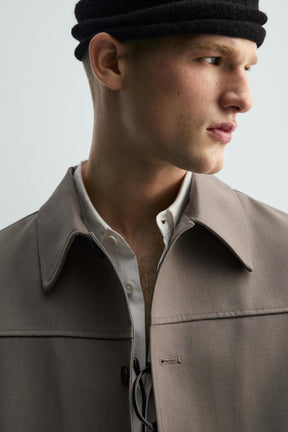 RELAXED FIT OVERSHIRT WITH POCKETS - Image 5