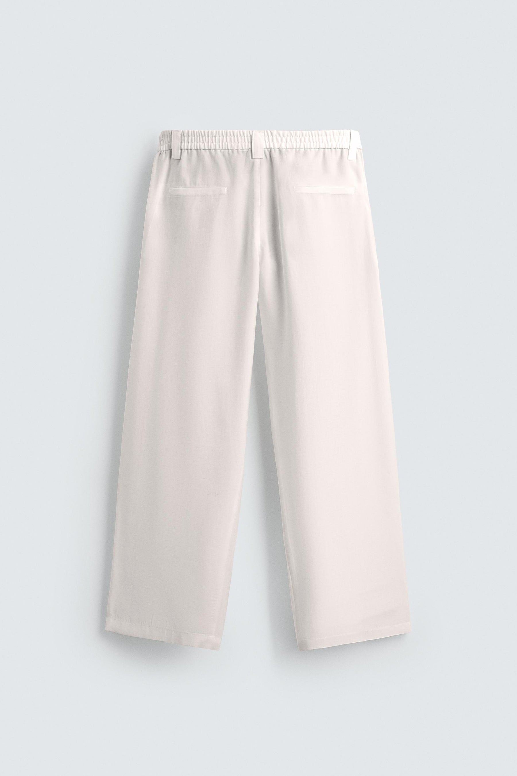 FLOWING TROUSERS WITH SIDE PLEATS - Image 9