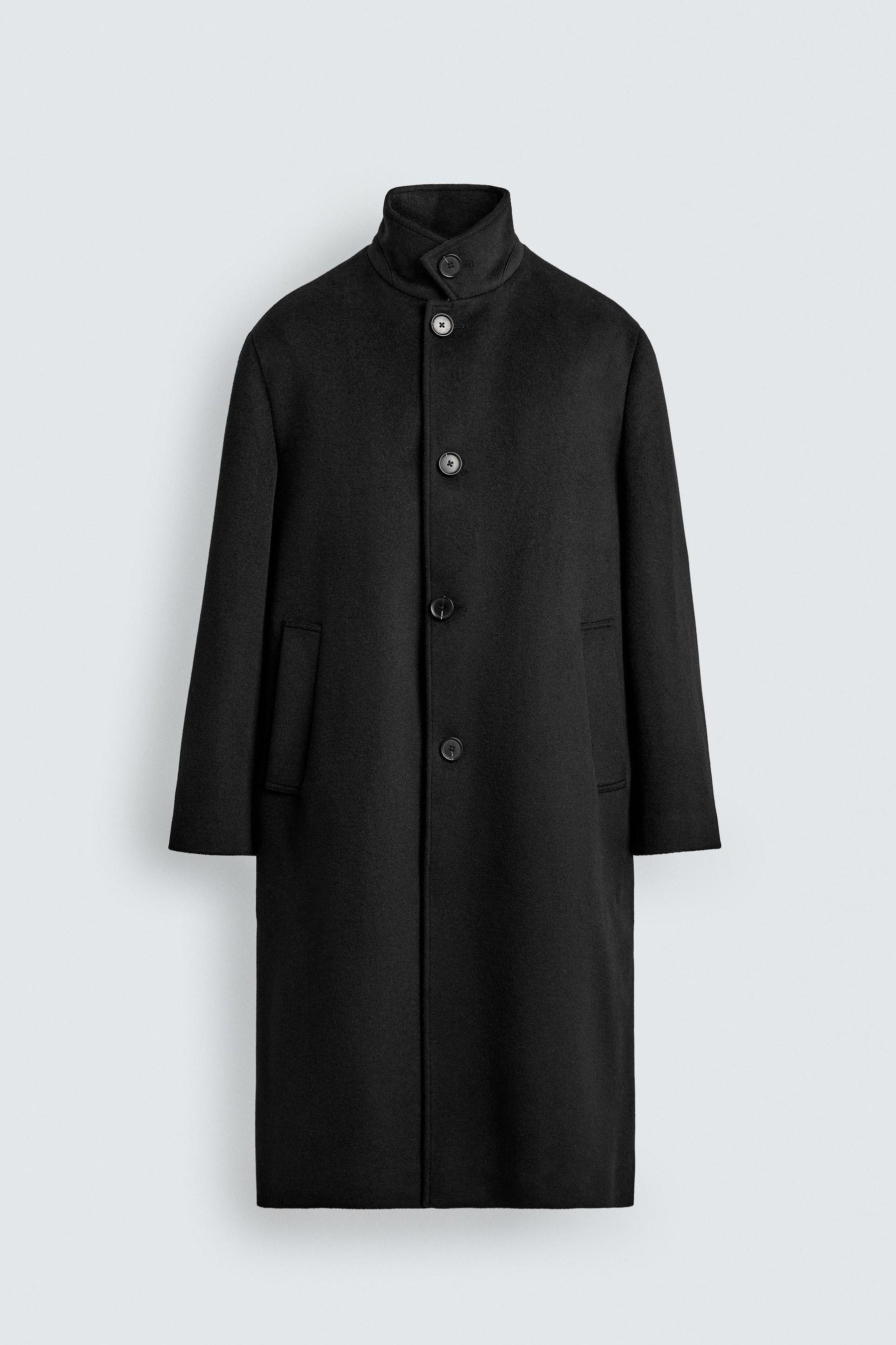 WOOL TEXTURED COAT - Image 6