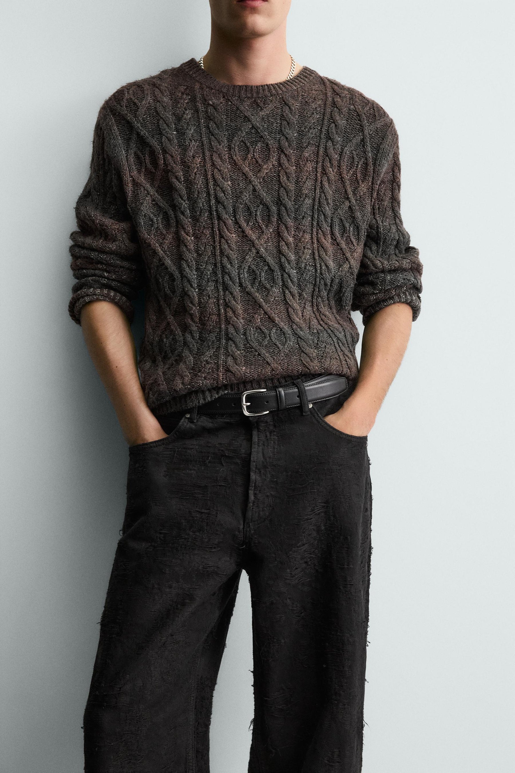 Strukturierte Jacquard-Strumpfwaren