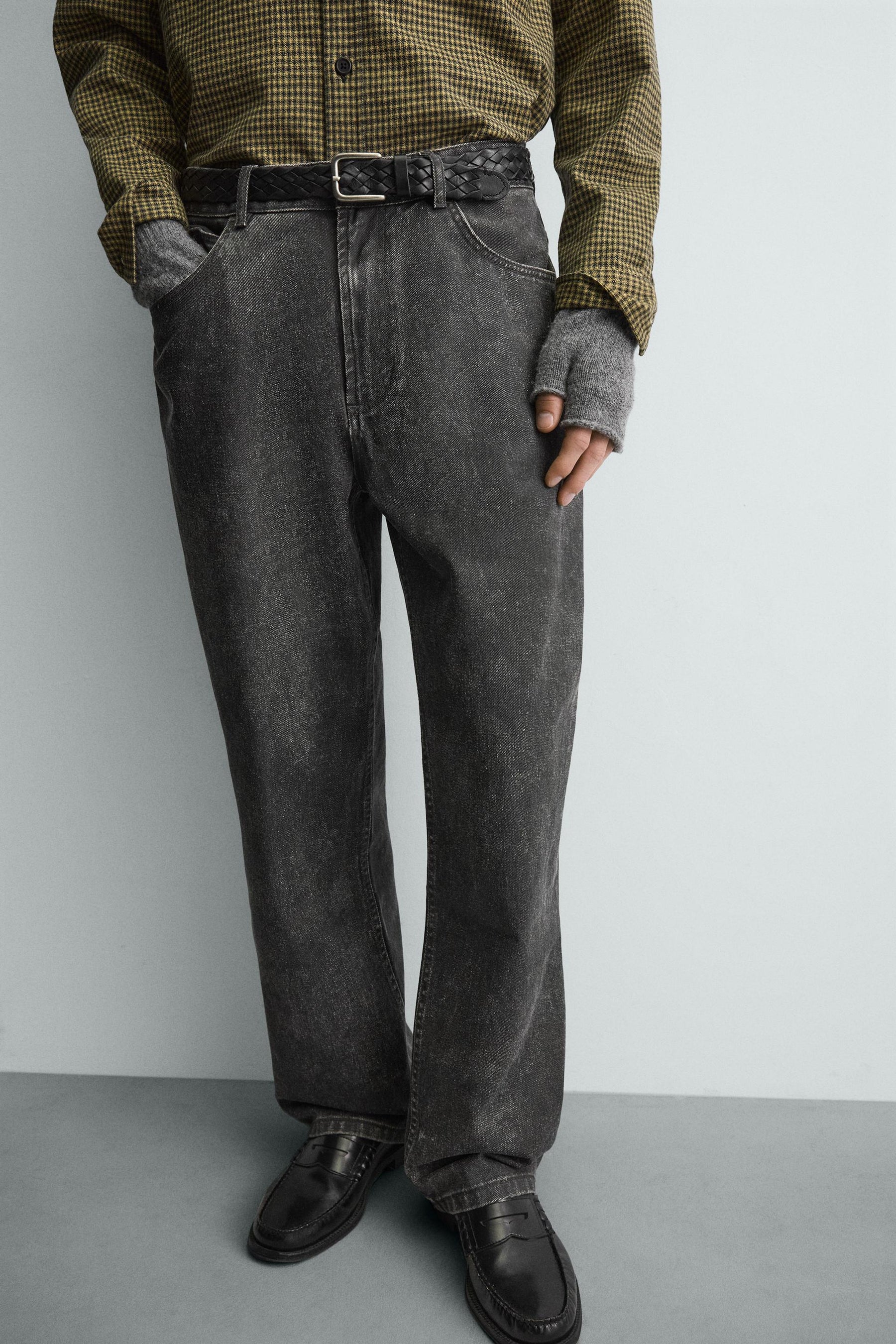 WAXED FINISH TROUSERS - Image 5