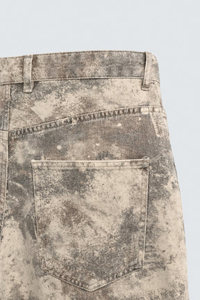 ABSTRACT PRINT BAGGY FIT TROUSERS - Image 10