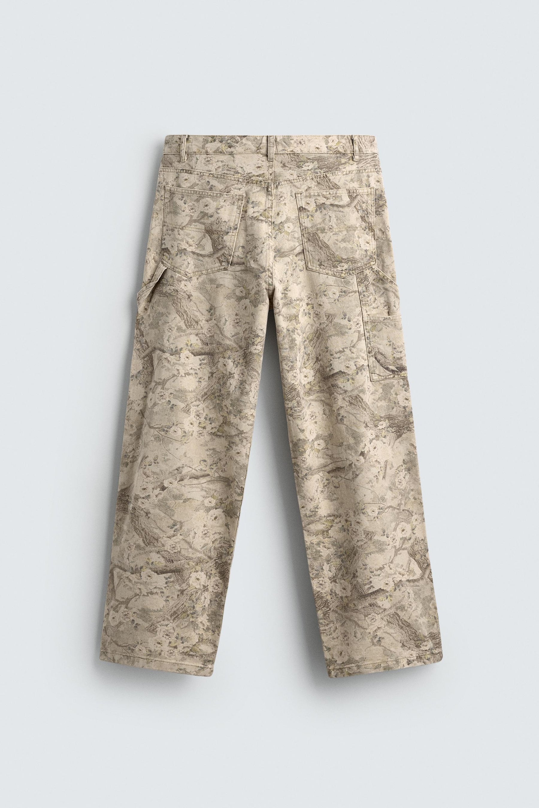 ABSTRACT PRINT CARPENTER TROUSERS - Image 7