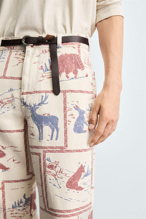 COMIC PRINT TROUSERS - Image 5
