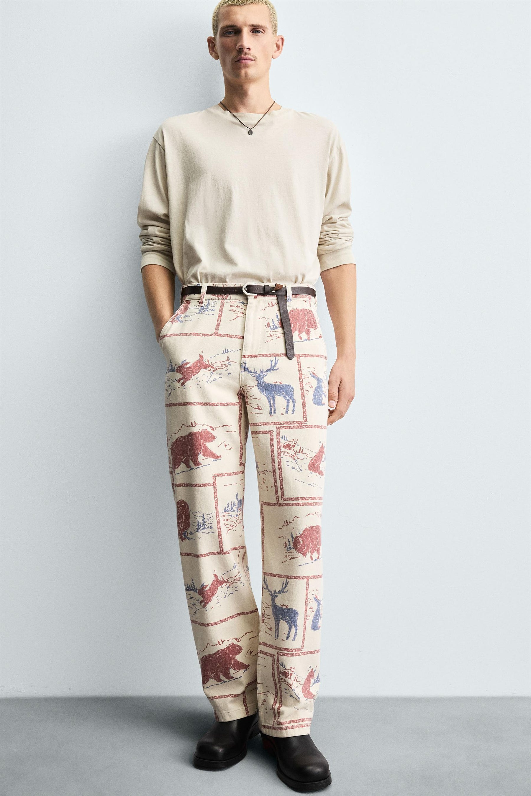 COMIC PRINT TROUSERS - Image 6