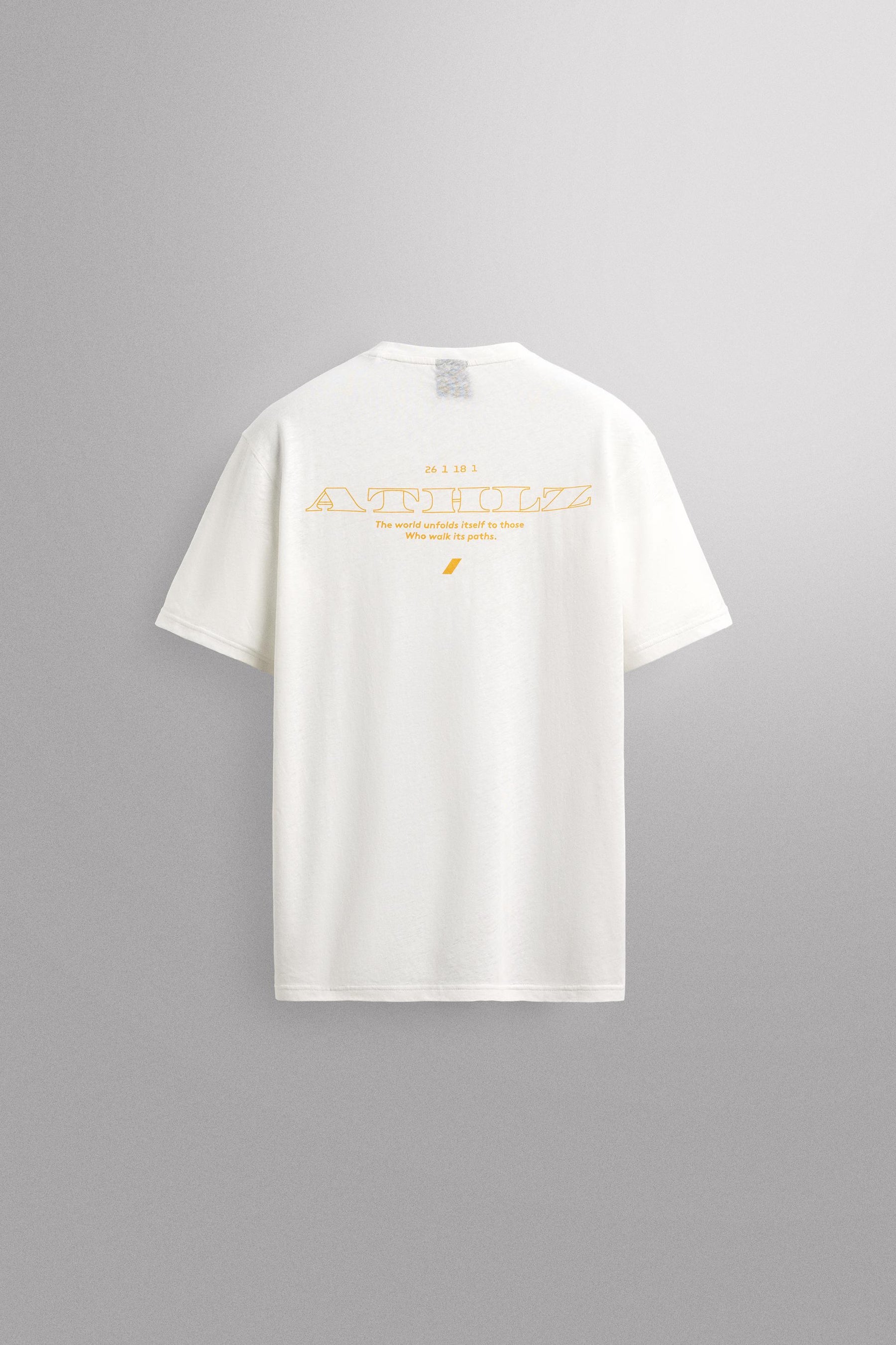 PRINTED LINEN - COTTON T-SHIRT - Image 5