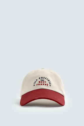 CONTRAST EMBROIDERY CAP - Image 5