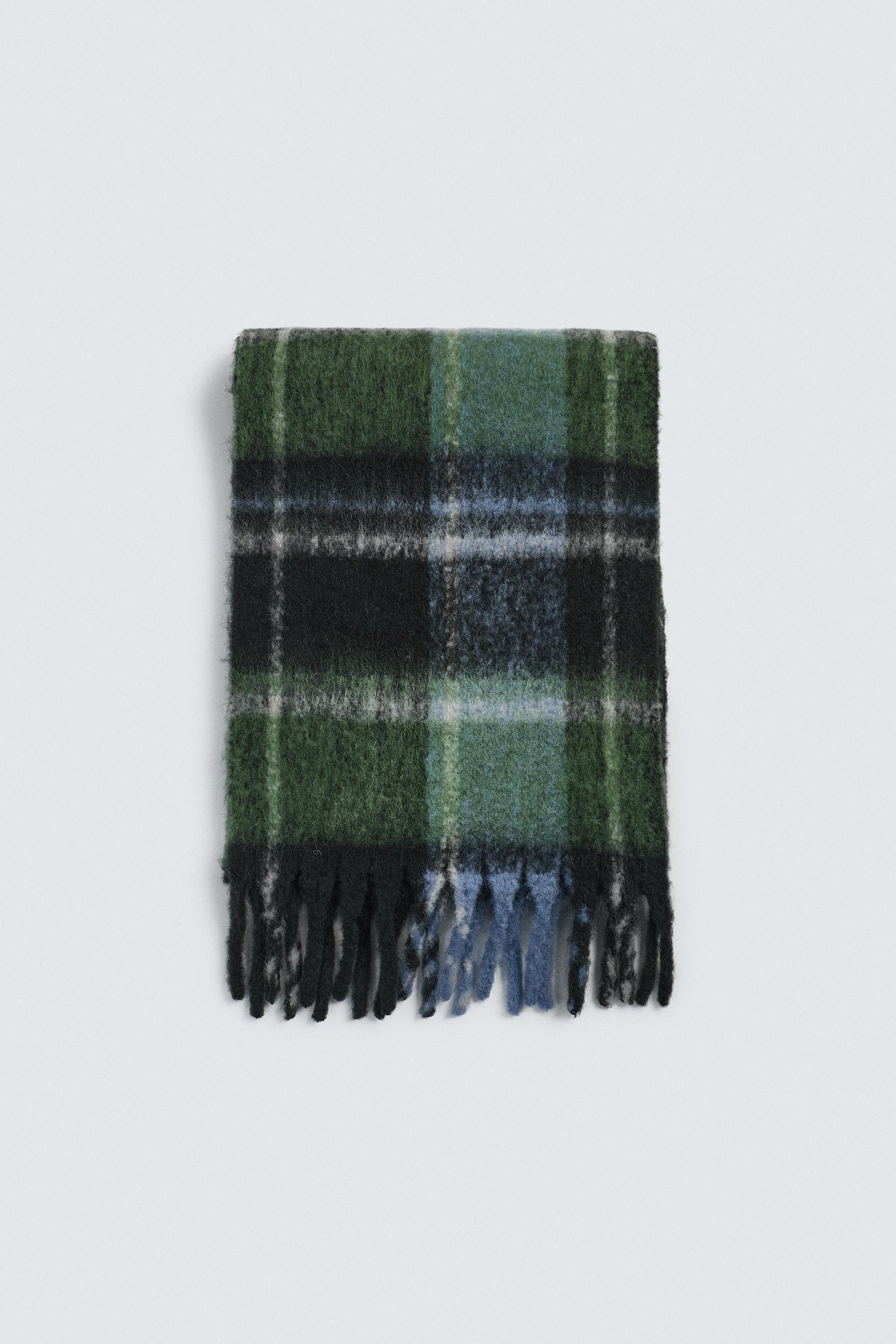 BRUSHED CHECK SCARF - Image 3