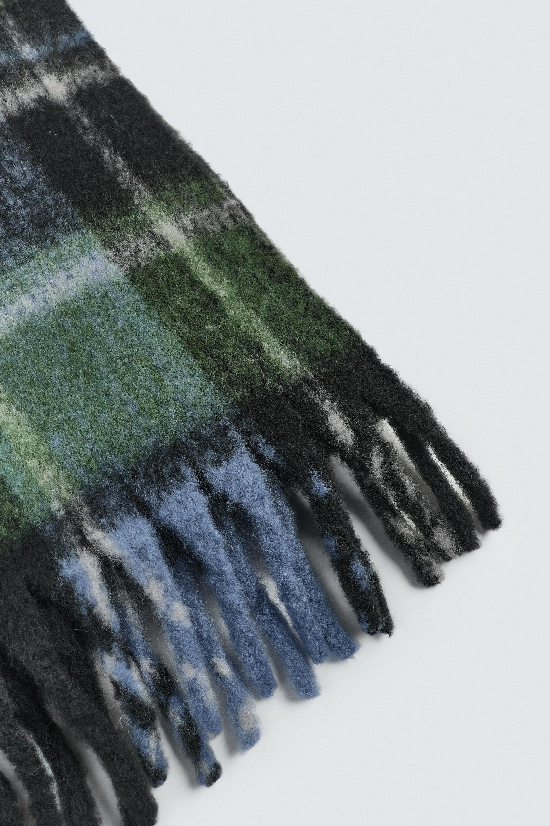 BRUSHED CHECK SCARF - Image 5