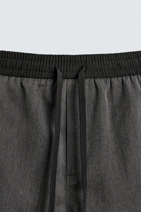 CONTRAST WAIST BERMUDA SHORTS - Image 8