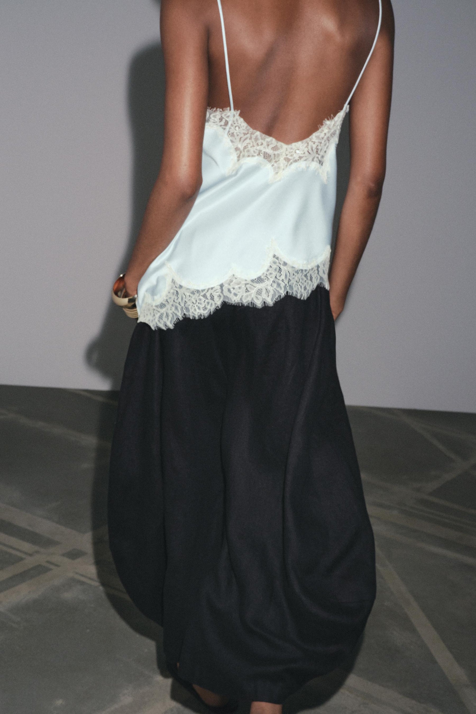 Leinenhose mit Volumen