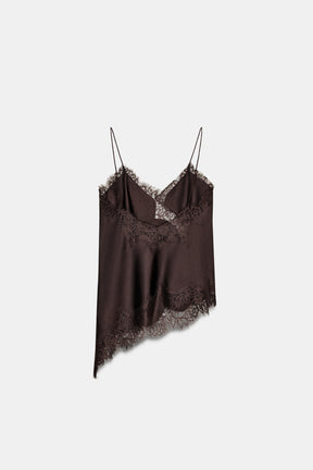 Spitzen-Camisole-Top