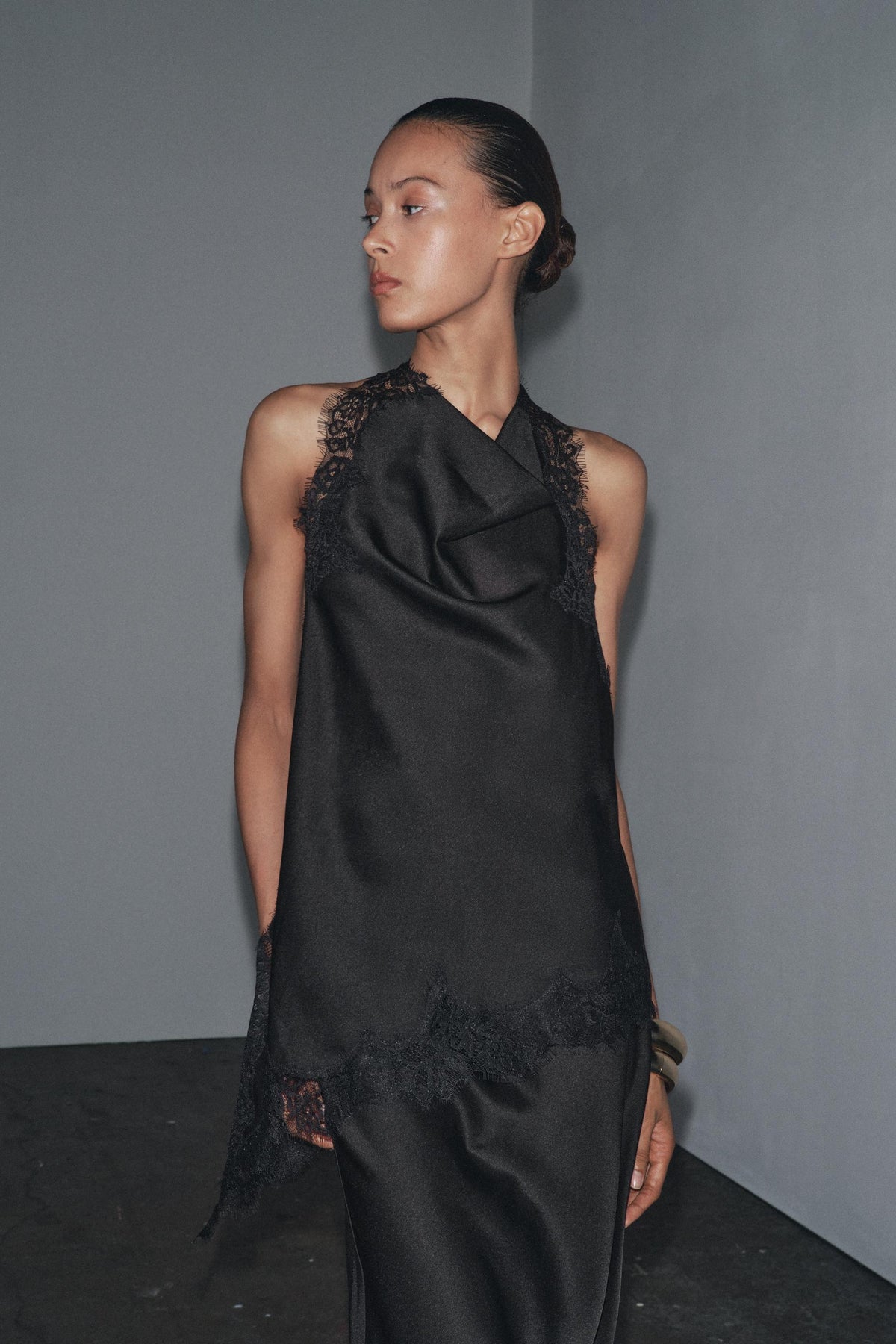 Spitzen-Neckholder-Top