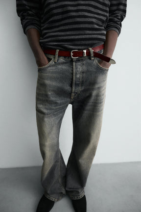 Vintage-Ledergürtel