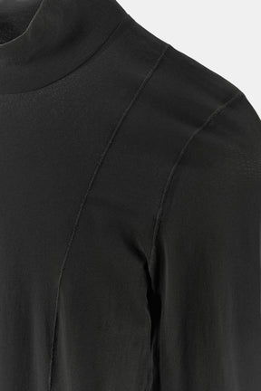 POLYAMID-TOP MIT HOCHAUSSCHNITT