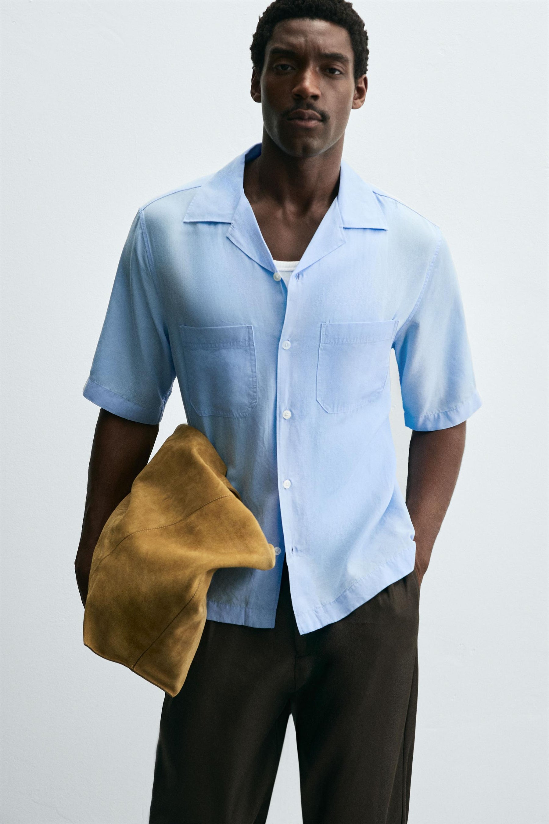 LYOCELL-LINEN SHIRT - Image 5
