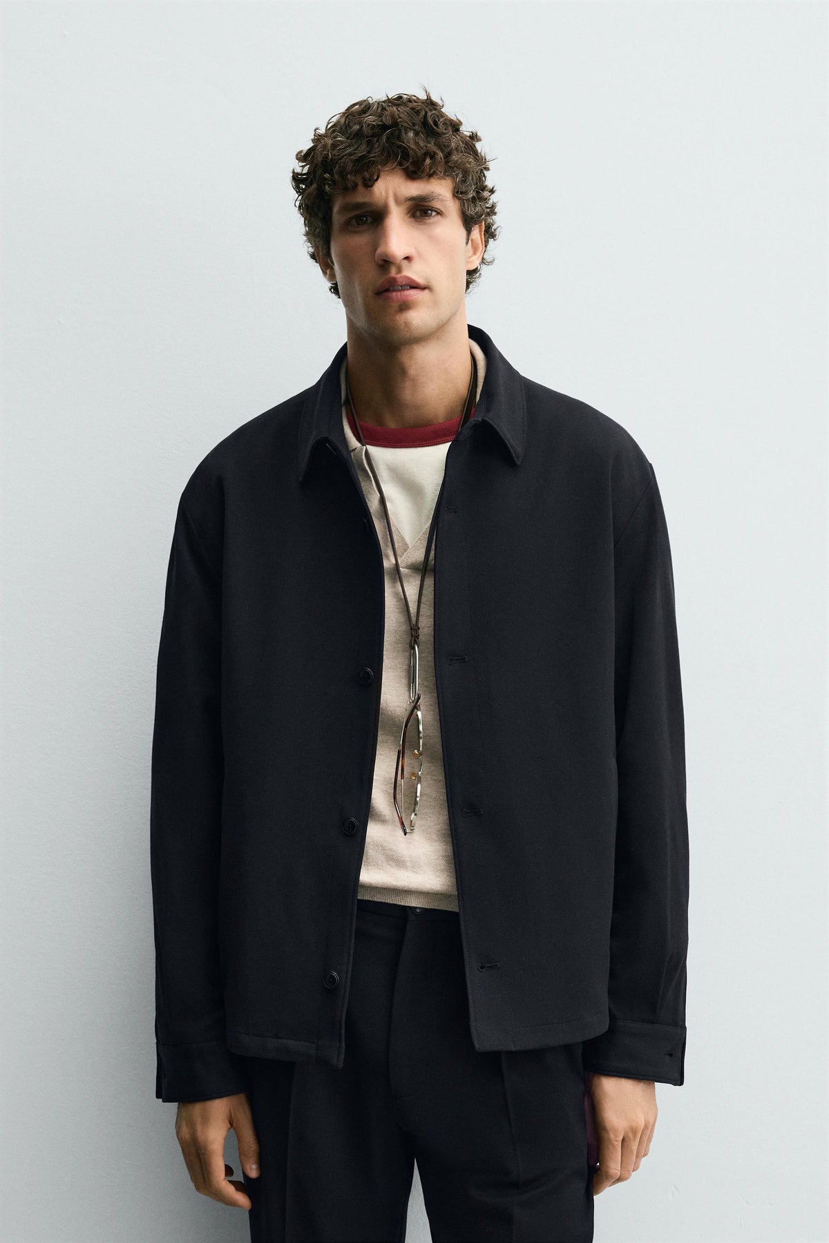 REGULAR FIT OVERSHIRT - Image 2