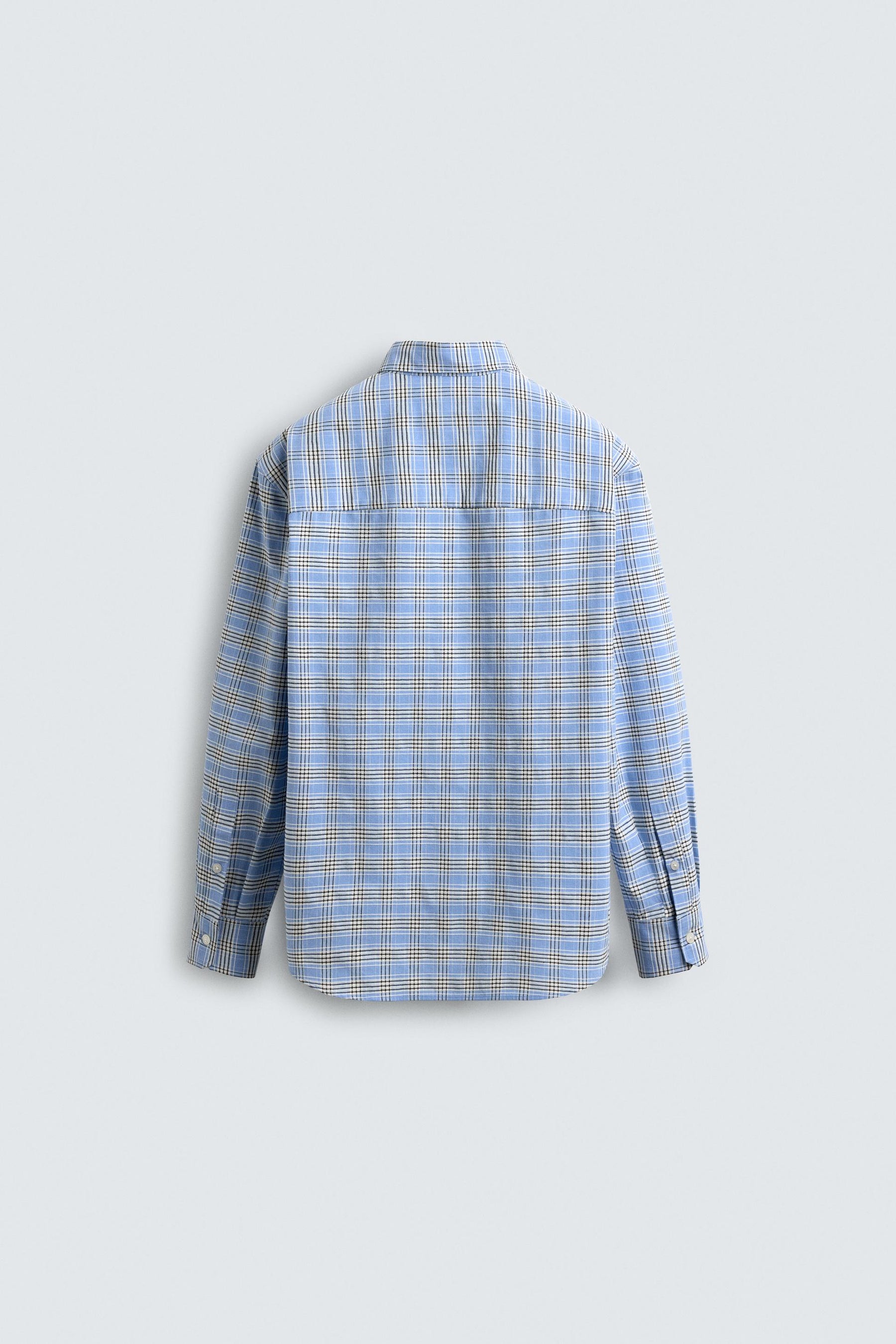 CHECK BUTTON-DOWN COLLAR SHIRT - Image 8