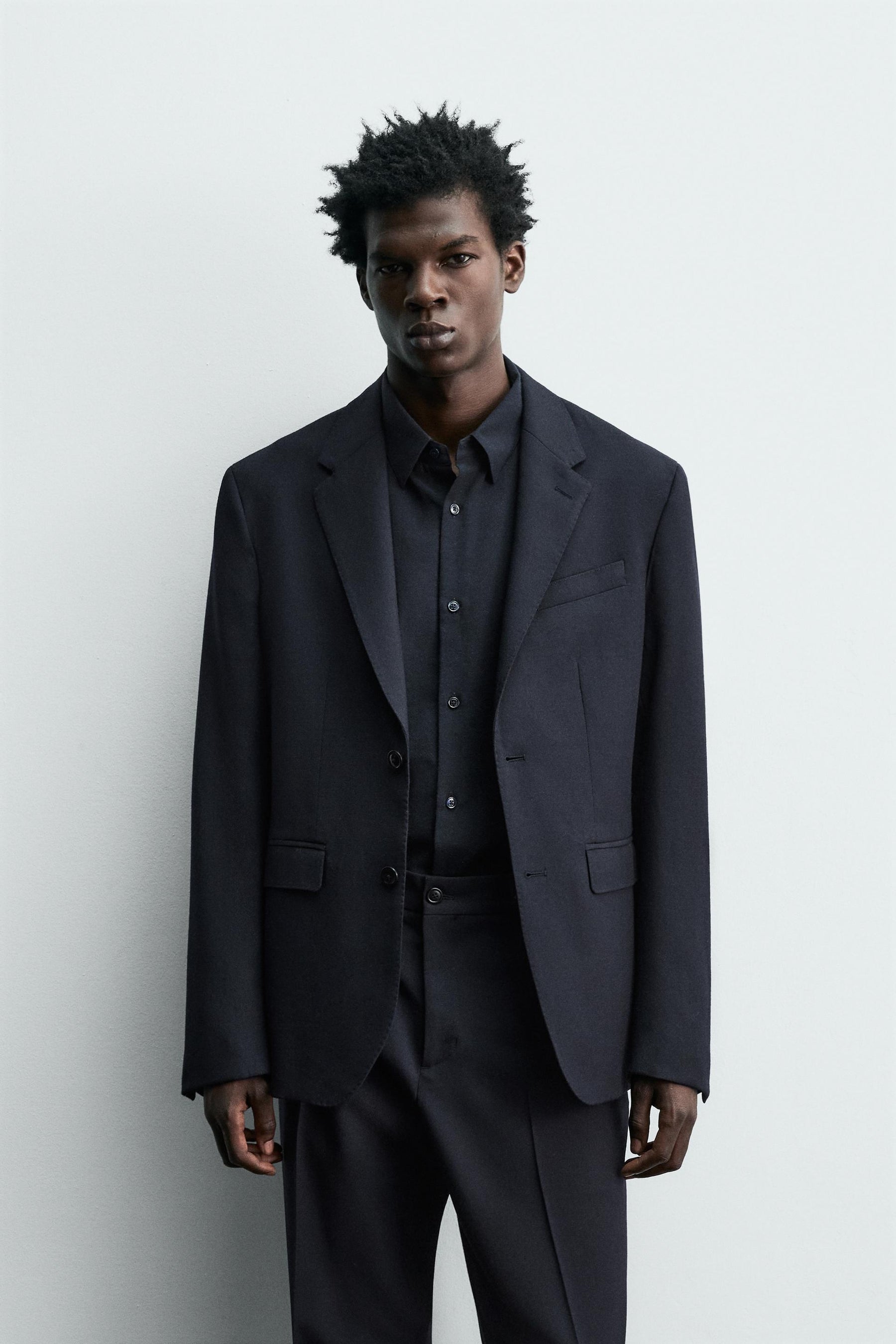 WOOL SUIT BLAZER - Image 2