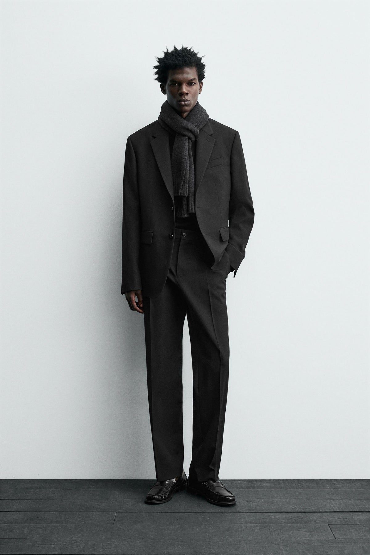 WOOL SUIT BLAZER - Image 1