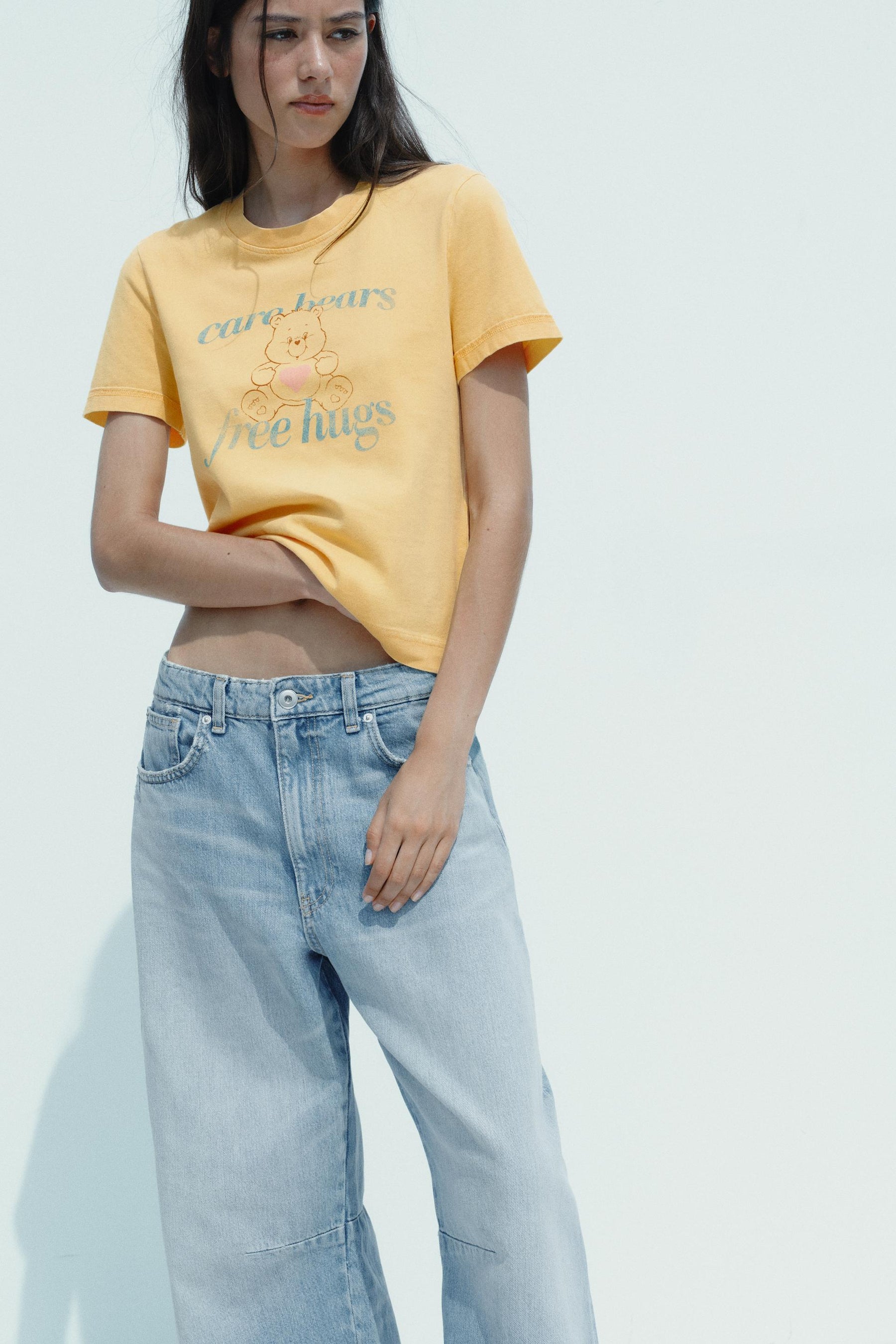 T-Shirt mit Used-Look