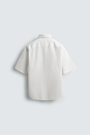 EMBROIDERED STRIPED SHIRT - Image 8