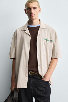 LYOCELL/COTTON PRINT SHIRT - Image 5