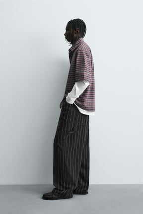 EMBROIDERED CHECK SHIRT - Image 4