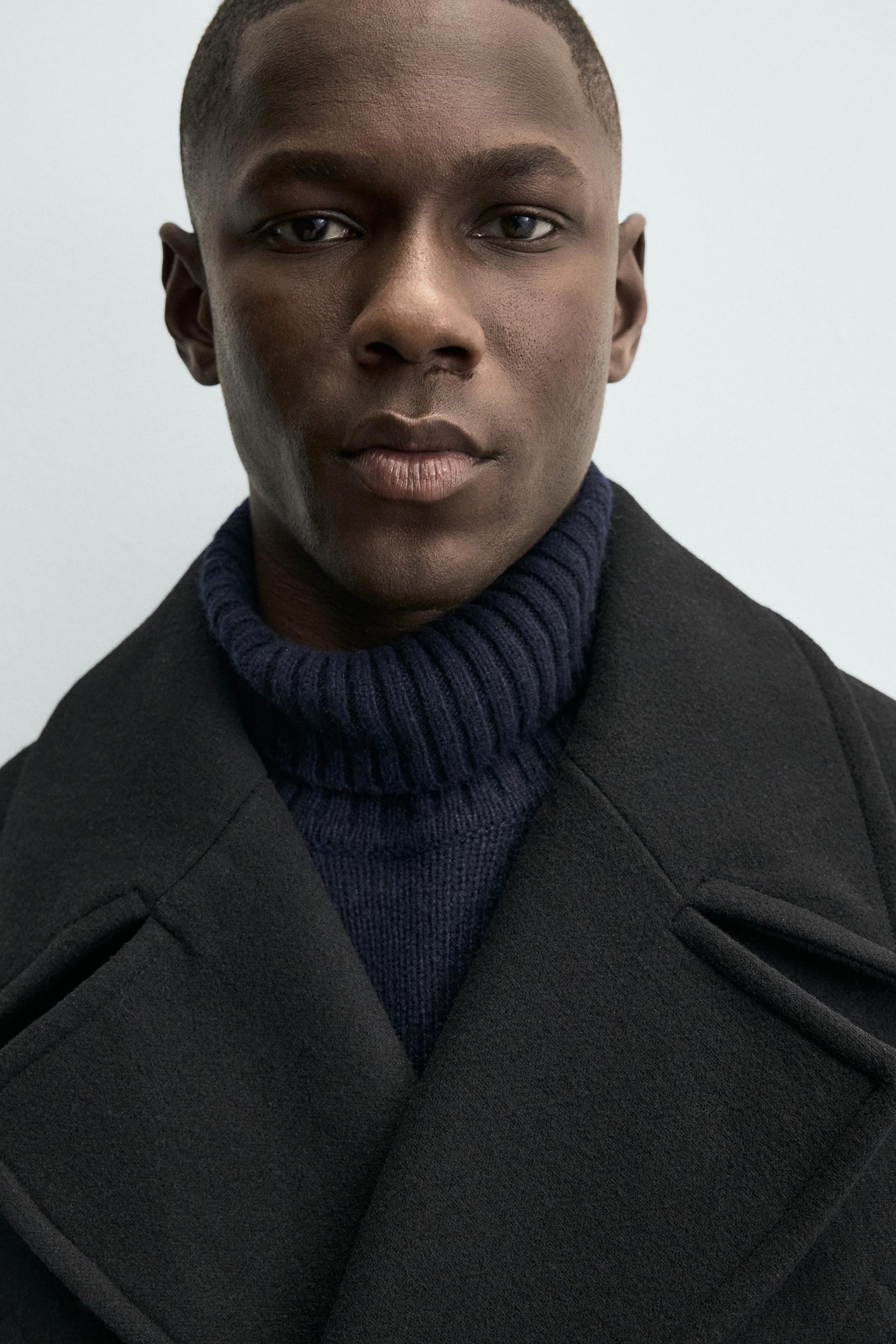 Zweireihige Jacke mit Taschen