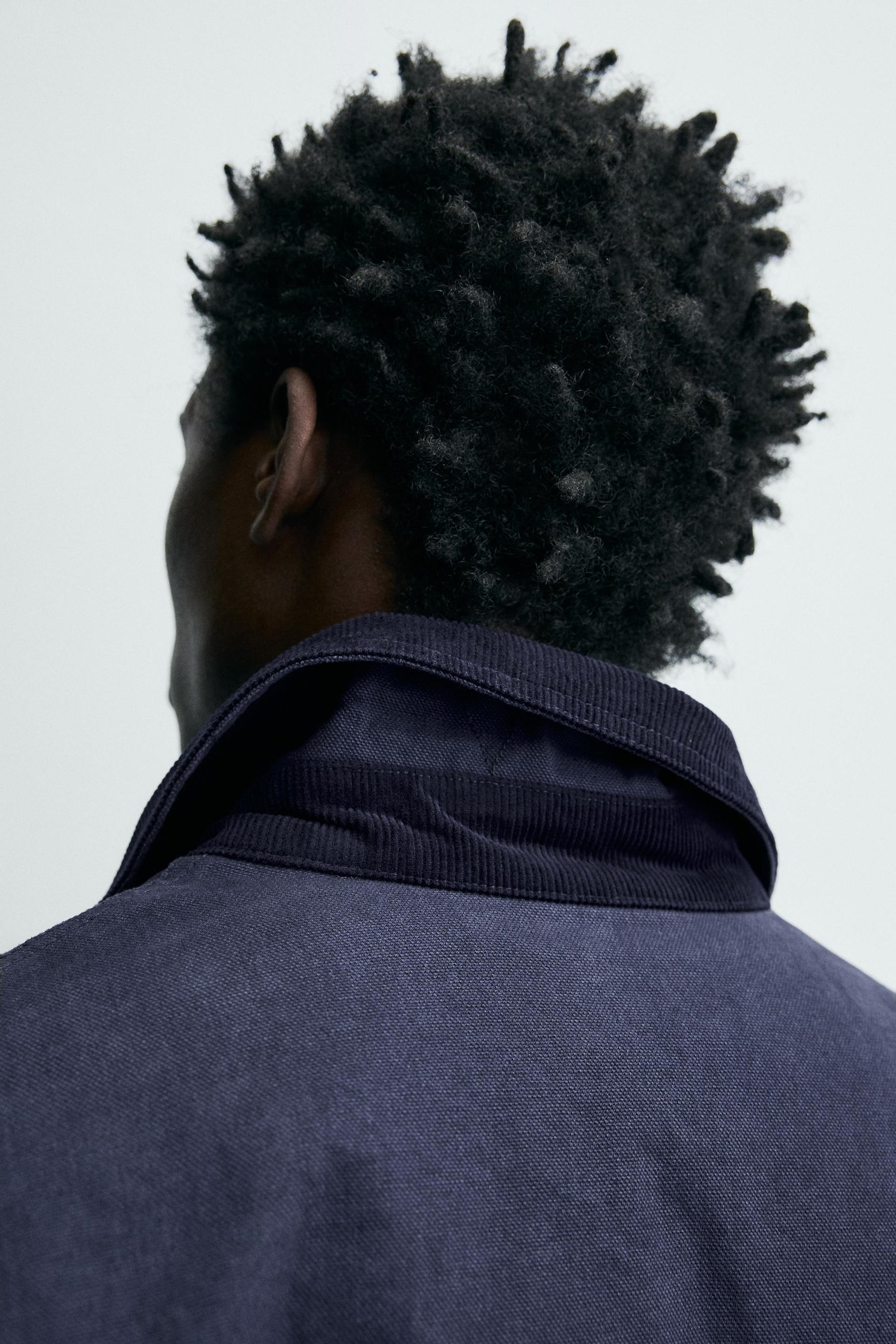 Jacke mit Knebelkragen