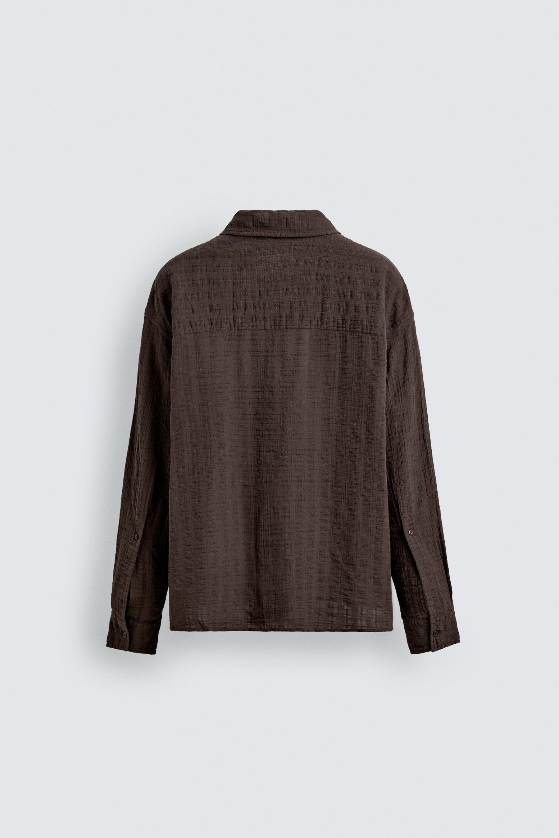 TEXTURED CHECK SHIRT - Image 7