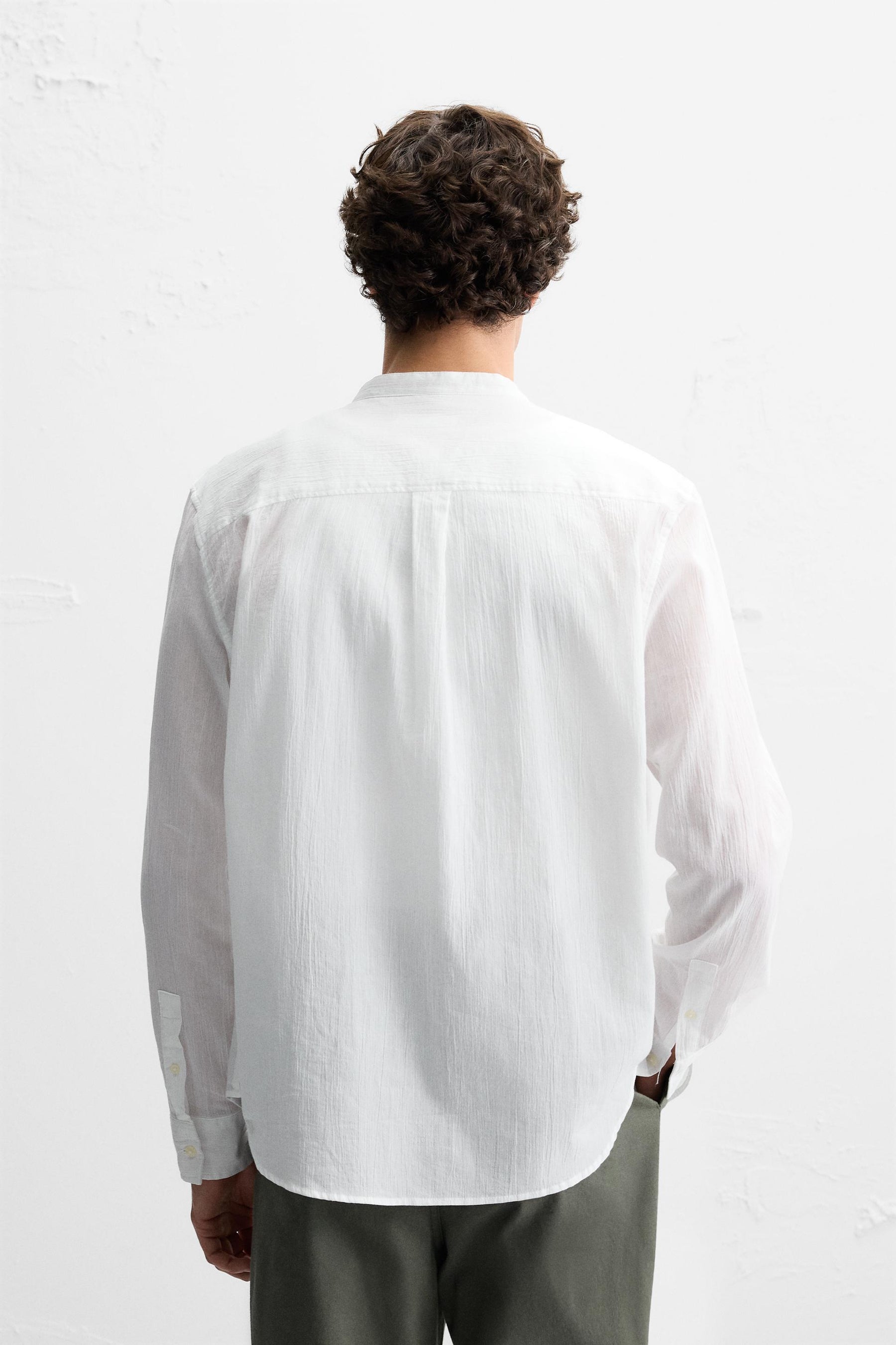 CREASED-EFFECT SHIRT - Image 3