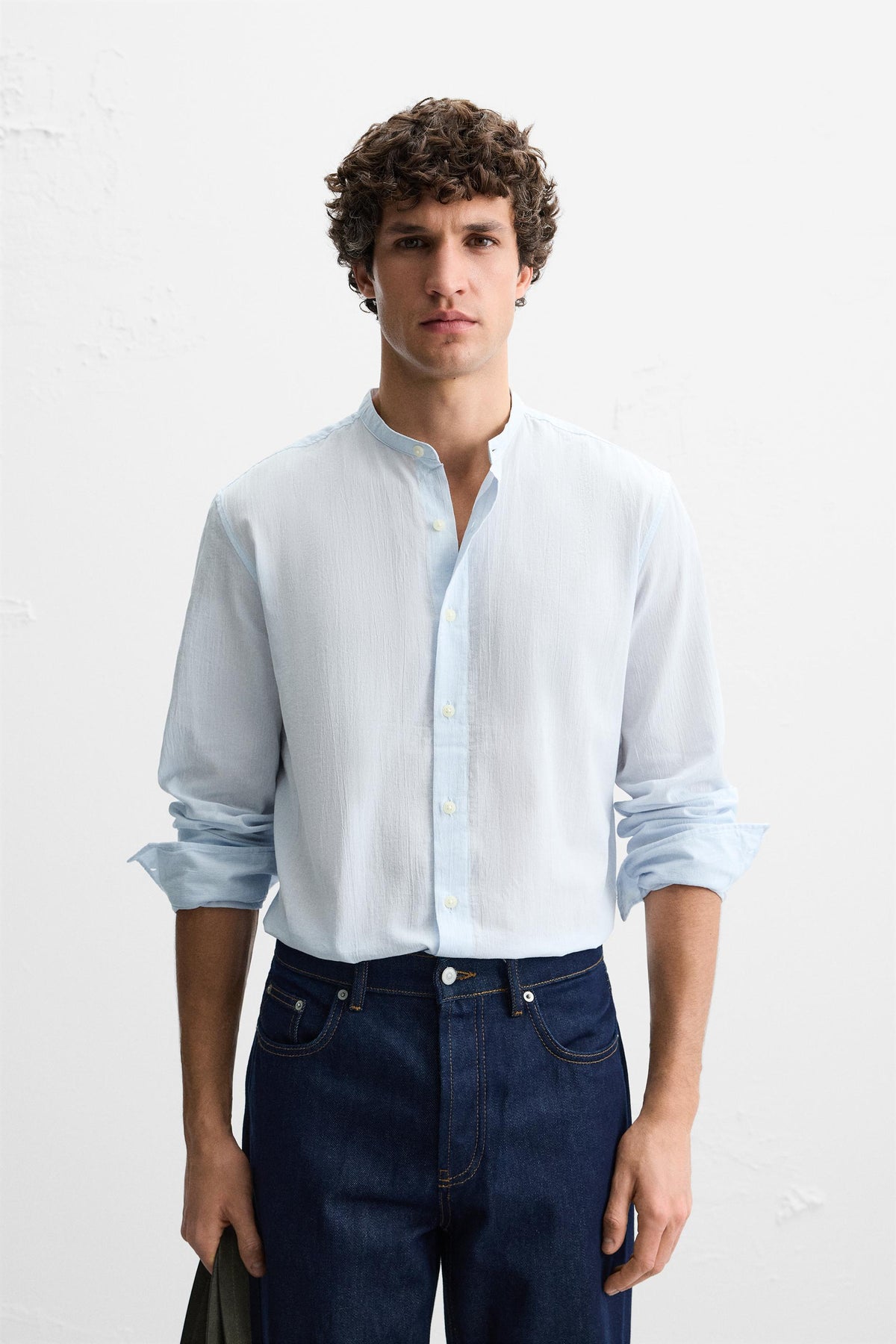 CREASED-EFFECT SHIRT - Image 2