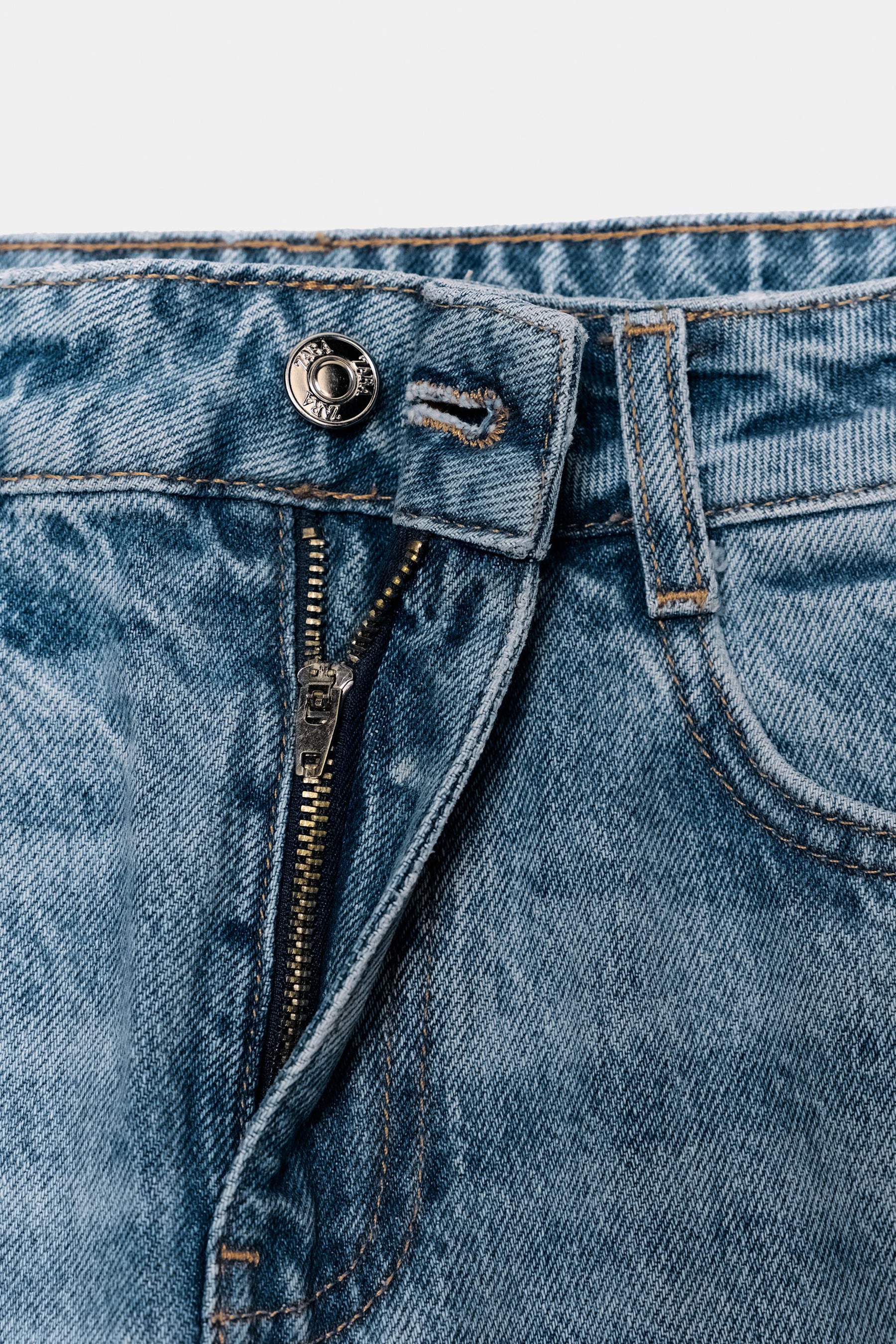 High-Rise Straight Jeans