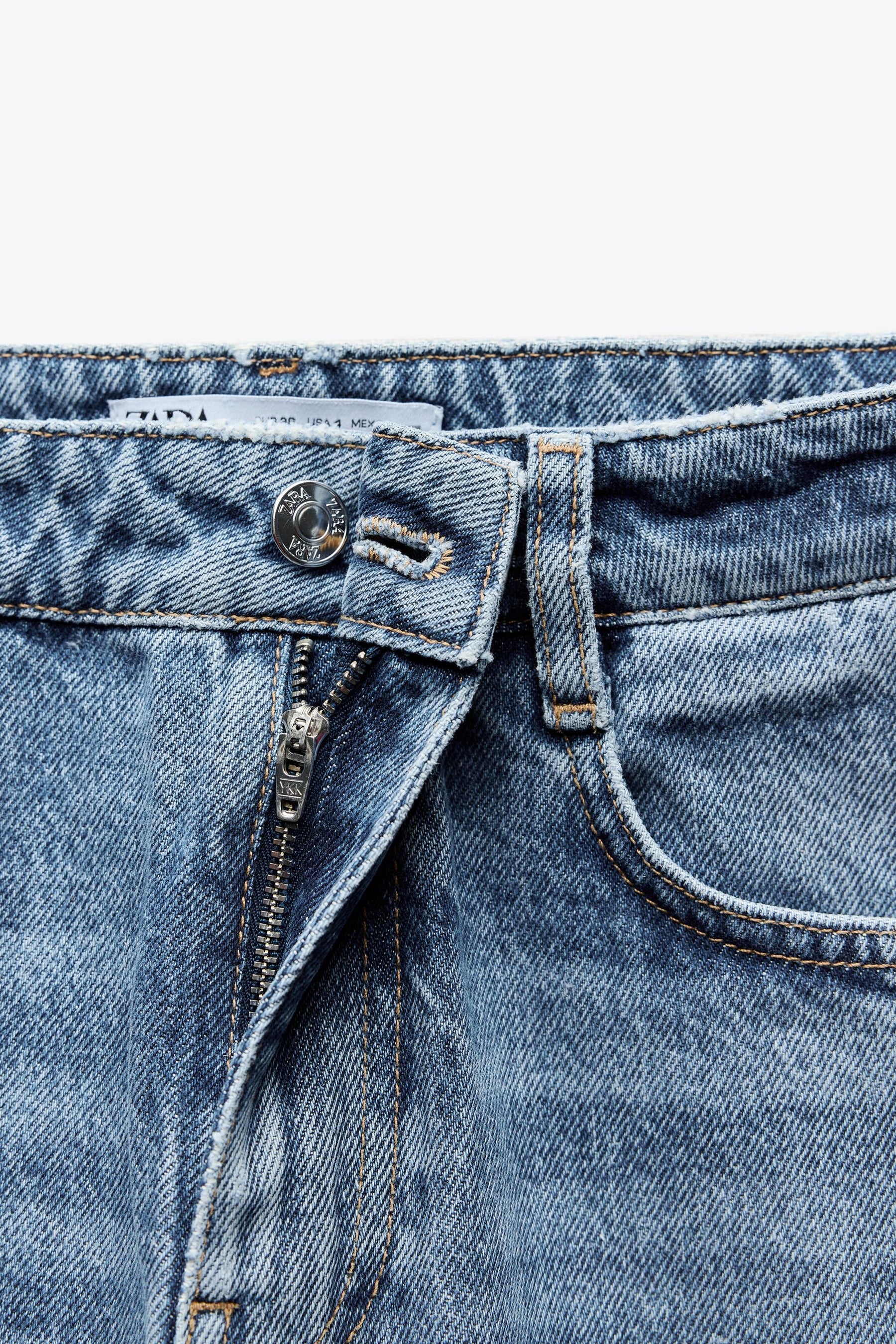 High-Rise Straight Jeans