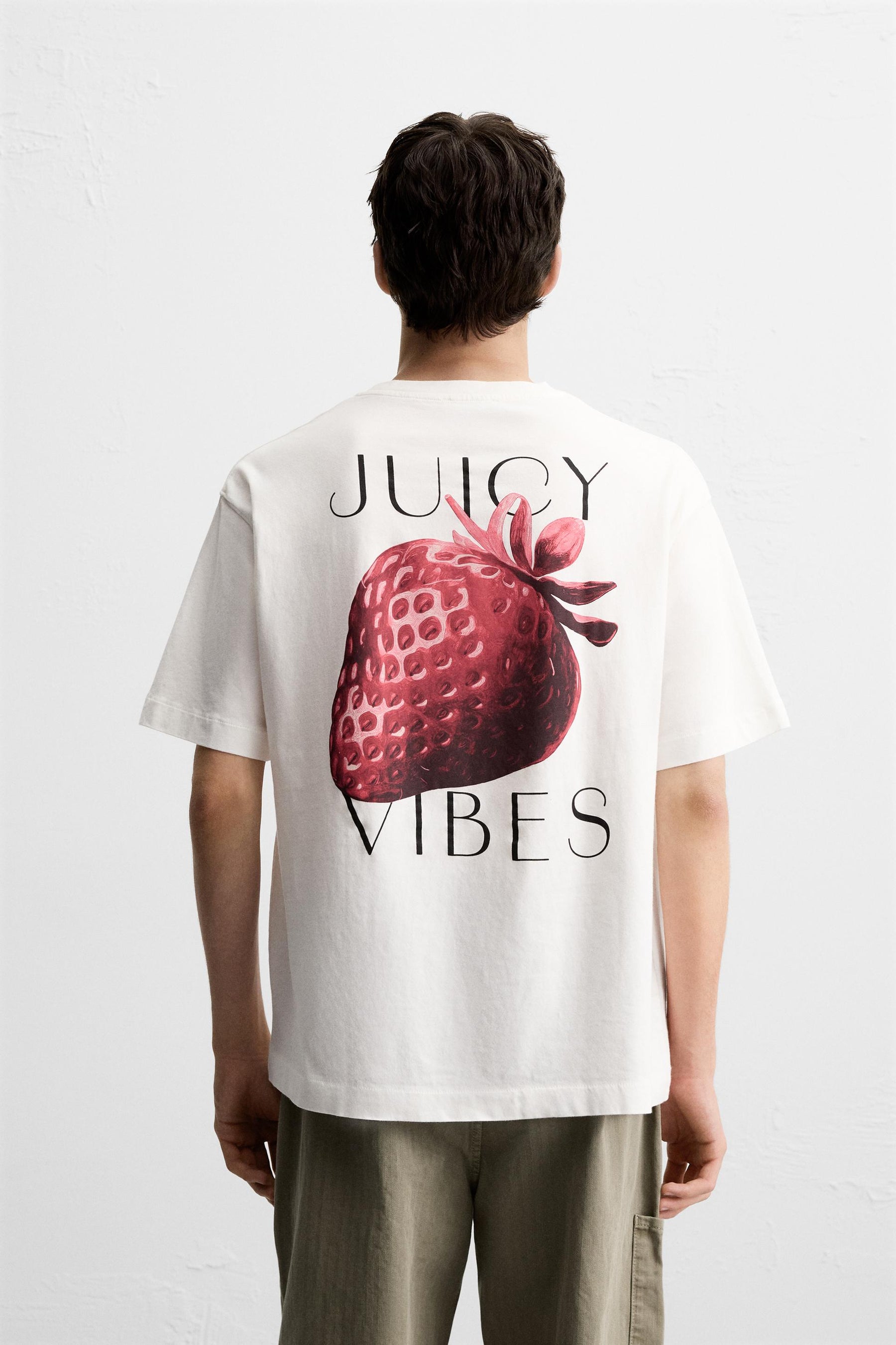 STRAWBERRY PRINT T-SHIRT - Image 3