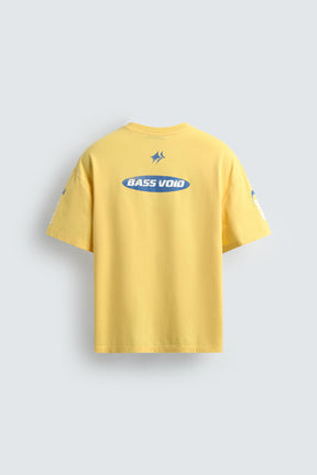 T-SHIRT WITH CONTRAST TEXT PRINTS - Image 7