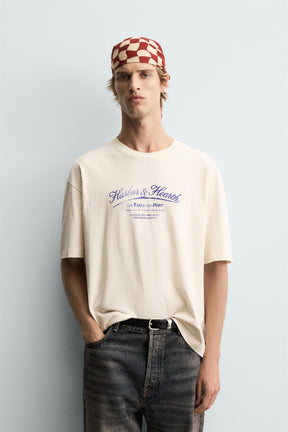 WASHED PRINT T-SHIRT - Image 2