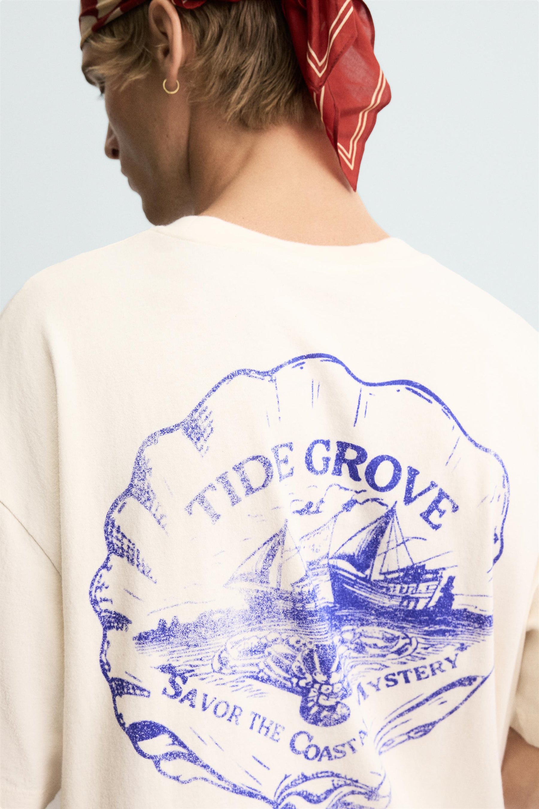 WASHED PRINT T-SHIRT - Image 6