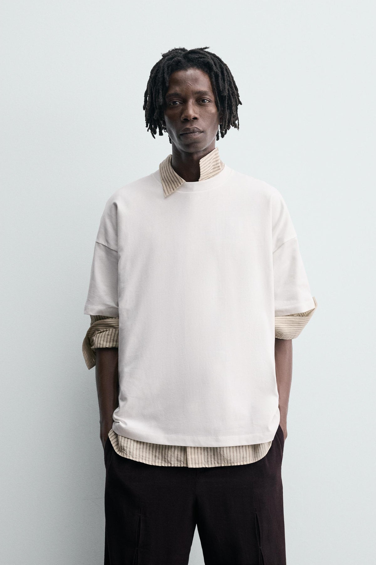 PEACH PRINT T-SHIRT - Image 2