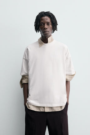 PEACH PRINT T-SHIRT - Image 2