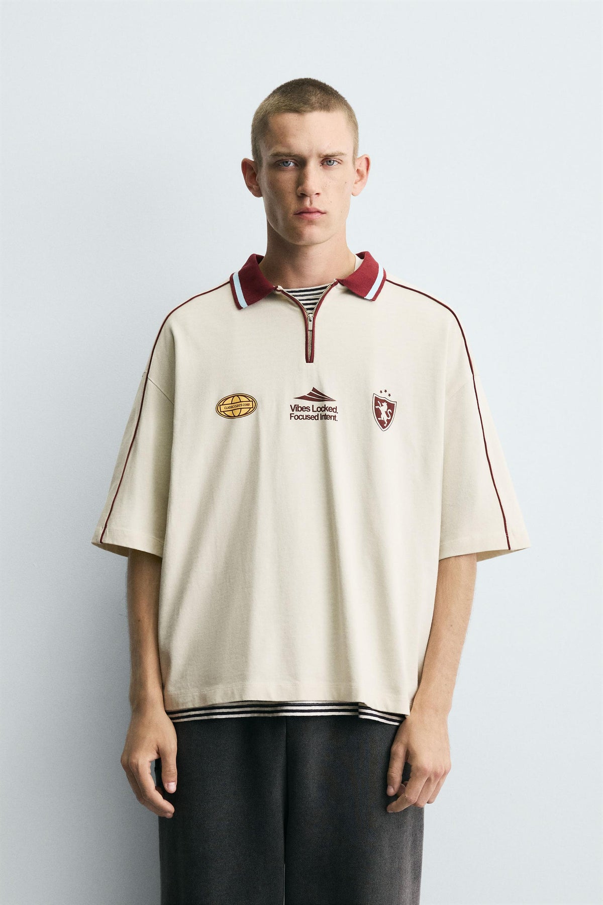 Retro-Fußball-Polo