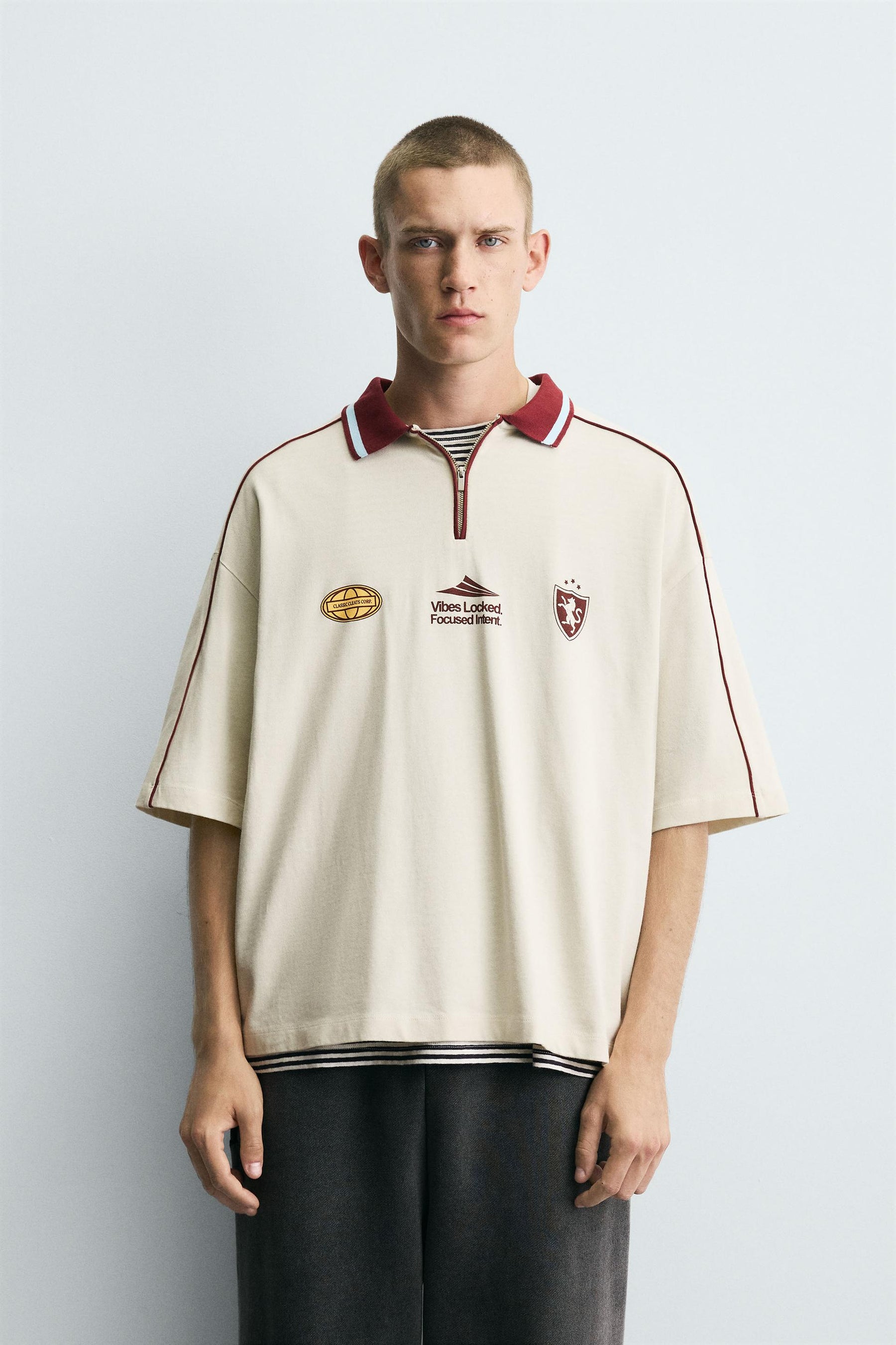 Retro-Fußball-Polo