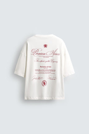 PRINTED TEXT T-SHIRT - Image 7