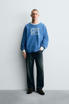 WASHED PRINTED T-SHIRT - Image 1