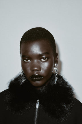 BOMBERJACKE MIT PELZ