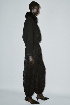 BOMBERJACKE MIT PELZ